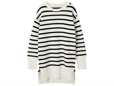 Name It knit dress cloud dancer with stripes  